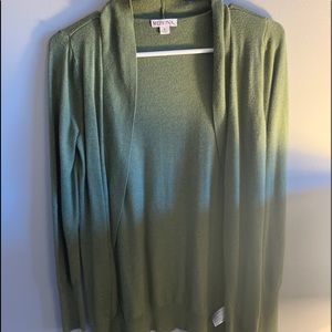 Green Cardigan
